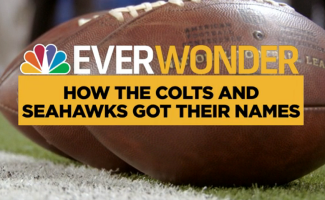Ever Wonder: Where Did the Seahawks, Colts Names Come From?